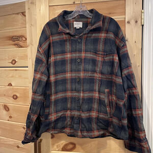 Goodfellow & Co XL Plaid Button-Up Shirt Jacket